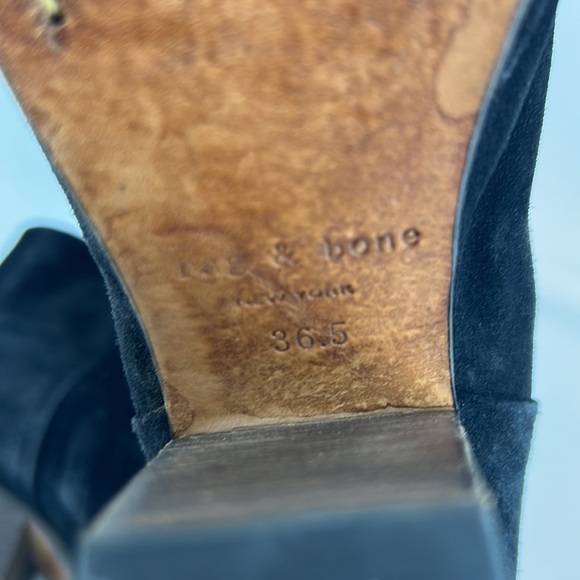 Rag & Bone Suede Newbury Ankle Boots - Picture 12 of 14